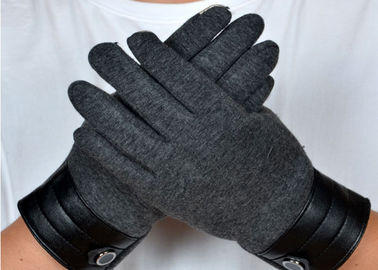 China De donkere Grijze Handschoenen van het Damestouche screen, de Winterhandschoenen met Touch screenvingers  leverancier