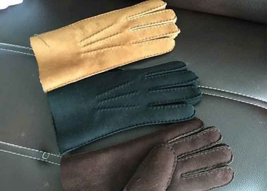 China Handschoenen S M L XL van de Handsewn de Beige Warmste Schapehuid voor Beschermende Vingers leverancier