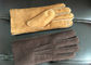 De Handschoenenhandschoenen van de kasjmier Voerende Warmste Schapehuid met Touch screenvingertoppen leverancier