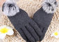 De Handschoenen van de wintervrouwen met Touch screenvingertoppen, Zachte Handschoenen voor het Gebruik van de Celtelefoon  leverancier