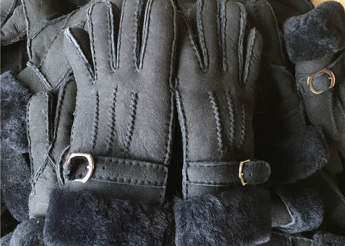 Handschoenen S M L XL van de Handsewn de Beige Warmste Schapehuid voor Beschermende Vingers