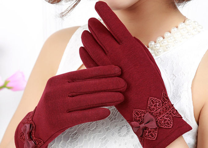 De Handschoenen van de wintervrouwen met Touch screenvingertoppen, Zachte Handschoenen voor het Gebruik van de Celtelefoon 