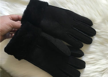 China Van het Leerhandschoenen van de mensen de Echte Schapehuid Handschoenen van Shearling Hand genaaide modieuze leverancier