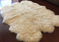 De Woonkamerdeken 6 van het ivoor Witte Bont Huid, 5,5 X 6 Voet-de Dekens van de Slaapkamerschapehuid  leverancier