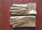 Warmste de Schapehuidhandschoenen van het vrouwen Dikke Bont Met de hand gemaakt met Merinoswolvoering leverancier