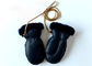 Warme Comfortabele Echte van Babyjongens/Meisjes Schapehuidvuisthandschoenen met Lint voor de Winter leverancier